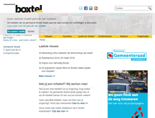 Tablet Screenshot of boxtel.nl